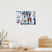 Robert Delaunay The City of Paris Poster (Keuken)