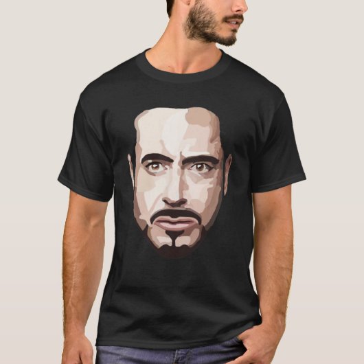 Robert Downey Jr T-shirt (Voorkant)