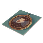 Robert Dudley, Earl of Leicester (c.1532-88) 1576 Tegeltje (Zijkant)