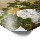 Robert Duncanson leeft nog steeds met Rozen Foto Afdruk (Hoek)