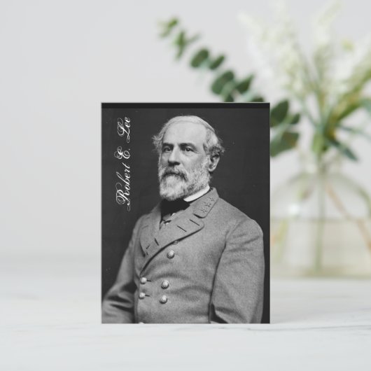 ROBERT E. LEE BRIEFKAART (Staand voorkant)