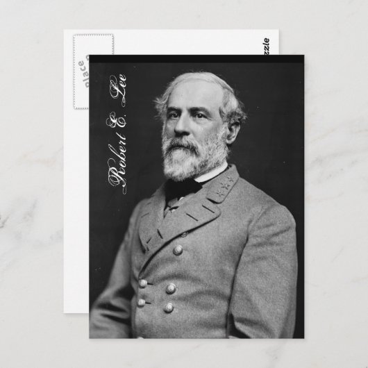 ROBERT E. LEE BRIEFKAART (Voorkant / Achterkant)