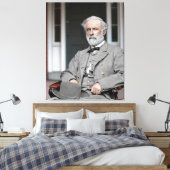 Robert E. Lee Canvas Print (Insitu (Slaapkamer))