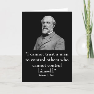 Robert E. Lee en ik citeer Kaart