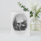 Robert E. Lee en Joseph E. Johnston Briefkaart (Staand voorkant)