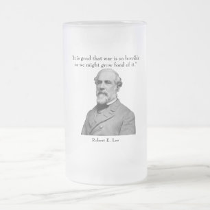 Robert E. Lee en quote Matglas Bierpul
