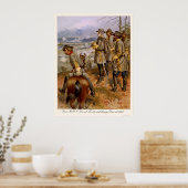 Robert E Lee in Fredericksburg, VA 1862 Poster (Keuken)