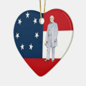 ROBERT E. LEE KERAMISCH ORNAMENT (Links)