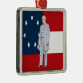 ROBERT E. LEE METALEN ORNAMENT (Rechts)