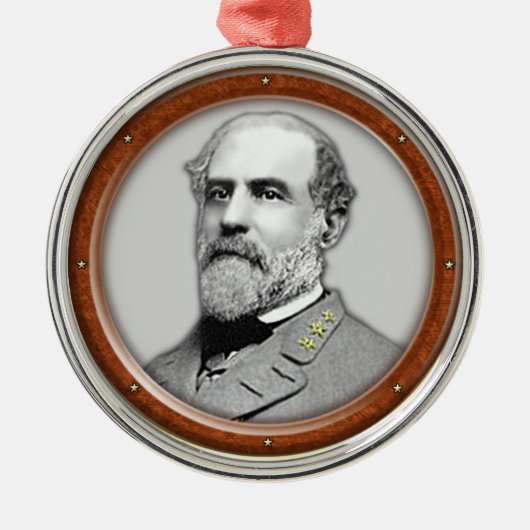 Robert E.Lee Metalen Ornament (Voorkant)