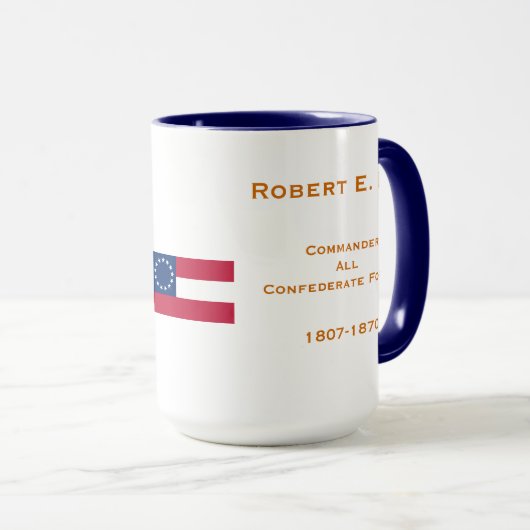Robert E. Lee* Mug (Devant droit)
