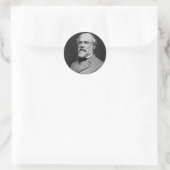 ROBERT E. LEE RONDE STICKER (Tas)