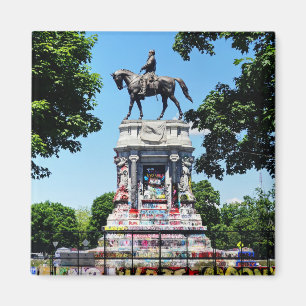 Robert E Lee-standbeeld Magneet