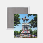 Robert E Lee Statue Magneet (Voorkant / Achterkant)