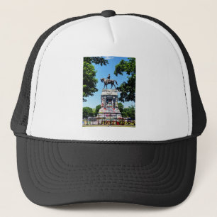 Robert E Lee Statue Trucker Pet
