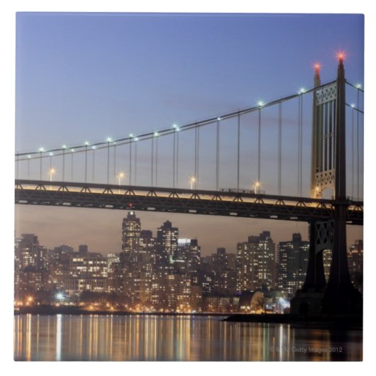 Robert F. Kennedy Bridge Tegeltje (Voorkant)