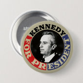 Robert F. Kennedy Jr. for President Ronde Button 7,6 Cm (Voorkant /achterkant)