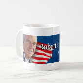 Robert F Kennedy Jr voor President 2024 Koffiemok (Voorkant links)