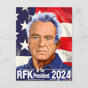 Robert F Kennedy, Jr. voor President 2024, RFK Jr Briefkaart