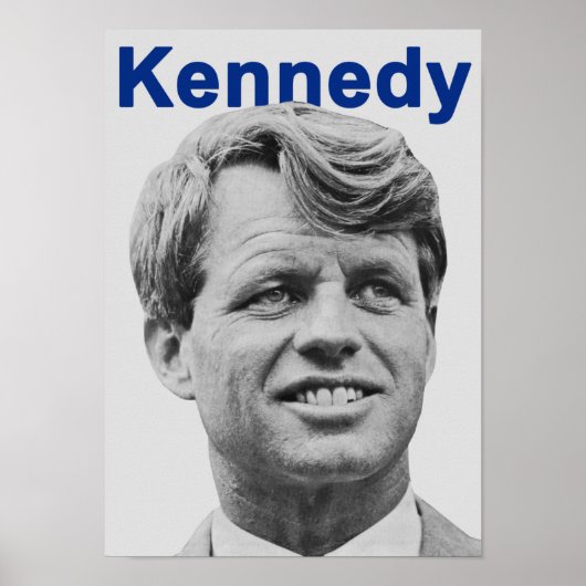 Robert F. Kennedy Presidentiële campagne 1968 Poster (Voorkant)