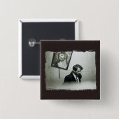 Robert Francis Kennedy Vierkante Button 5,1 Cm (Voorkant /achterkant)