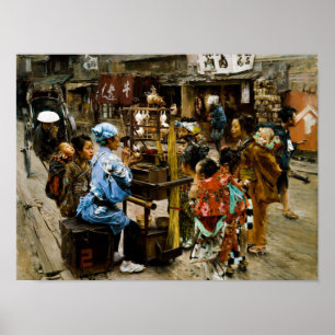 Robert Frederick Blum: De Ameya, de Snoep bloem Poster