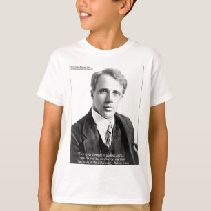 Robert Frost "Afgelegde Weg" Citaat op Kaarten & C T-shirt
