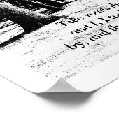 Robert Frost - Druk prijsopgave Poster (Hoek)