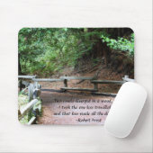 Robert Frost Mousepad Muismat (Met muis)