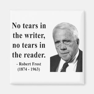 Robert Frost Quote 5b Magneet