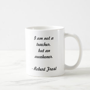 Robert Frost Quote Koffiemok