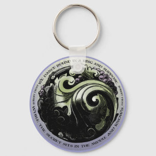 Robert Frost Verse Sleutelhanger