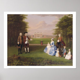 Robert Gwillym van Atherton en zijn familie, c.174 Poster