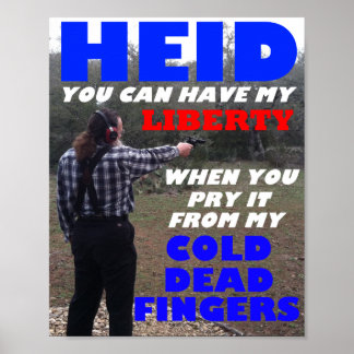 Robert Heid "Liberty"-Poster Poster