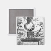 Robert Herrick , gegraveerd door de kunstenaar Magneet (Voorkant / Achterkant)