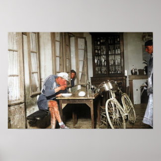 Robert Jacquinot Tour Etappe 5 neemt een pauze 192 Poster