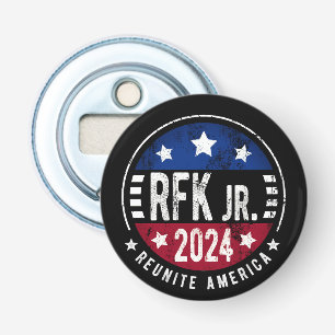 Robert Kennedy, Jr. voor President 2024 Button Flesopener