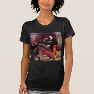 Robert Louis Stevenson & Citaat CBD is Gouden Olie T-shirt