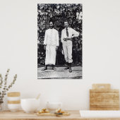 Robert Louis Stevenson en zijn vriend Poster (Keuken)