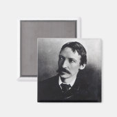 Robert Louis Stevenson Magneet (Voorkant / Achterkant)