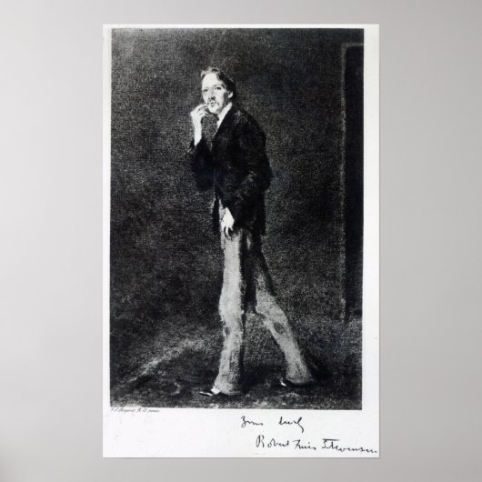 Robert Louis Stevenson Poster (Voorkant)
