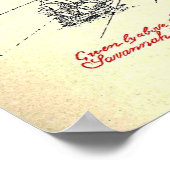 Robert Louis Stevenson's Treasure Island Map Poster (Hoek)