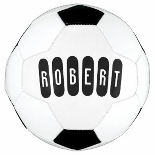 Robert Mannen naam in zwart en wit, Voetbal