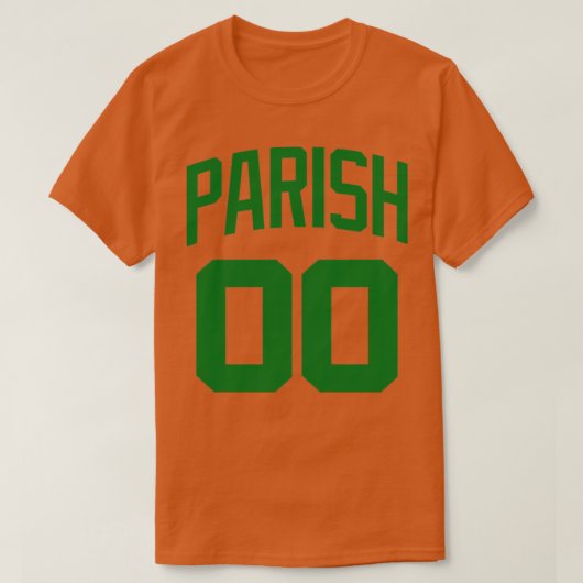 Robert Parish Jersey White T-shirt (Design voorkant)