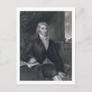 Robert R. Livingston, gegraveerd door E. Mackenzie Briefkaart