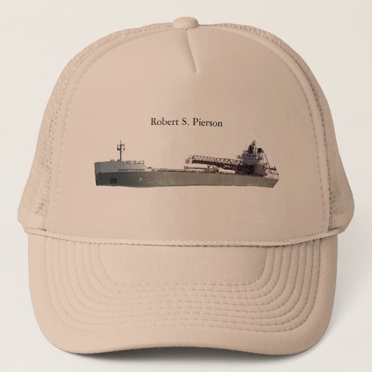 Robert S. Pierson trucker hat Trucker Pet (Voorkant)