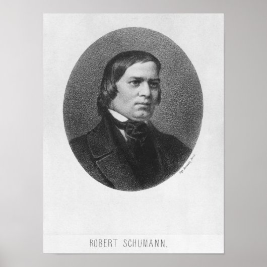 Robert Schumann, 1839 Poster (Voorkant)