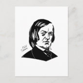Robert Schumann Briefkaart (Voorkant)