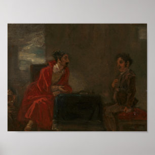 Robert Smirke - Illustratie voor Don Quixote Poster