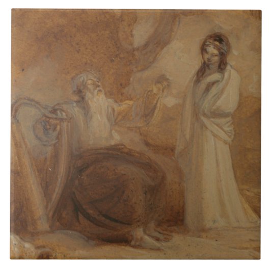 Robert Smirke - Illustratie voor Shakespeare's Tegeltje (Voorkant)